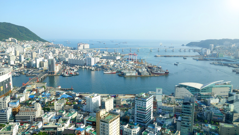 【写真】現在の釜山港