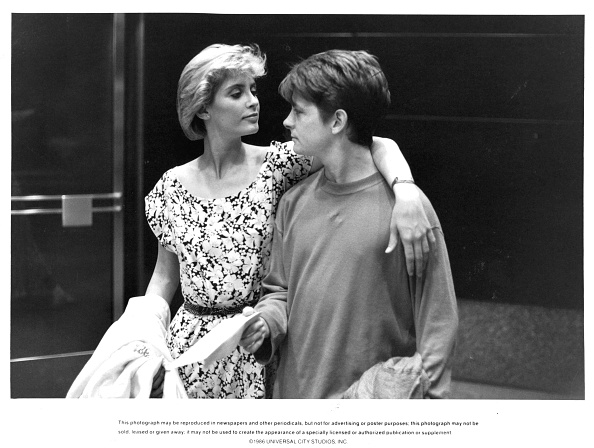 ヘレン・スレイタ―と共演した『摩天楼はバラ色に』(1987年）　Photo by Getty Images