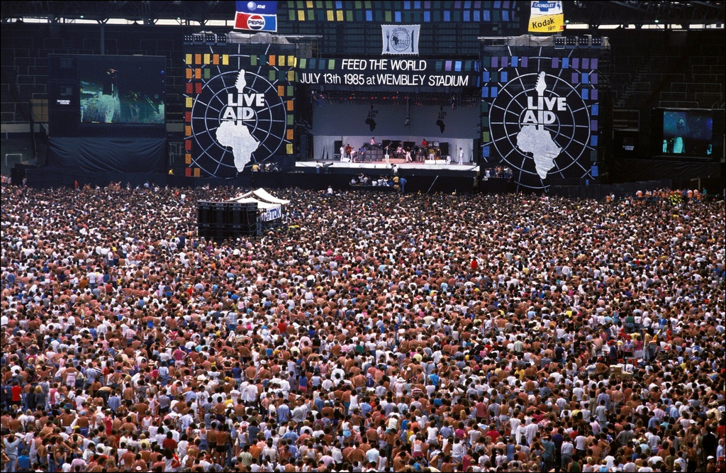 1985年ライブエイドは20世紀最大のチャリティコンサートだ　Photo by Getty Images