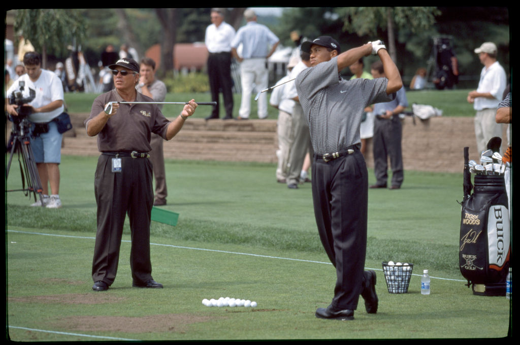 【写真】2000年PGAツアー時のウッズ
