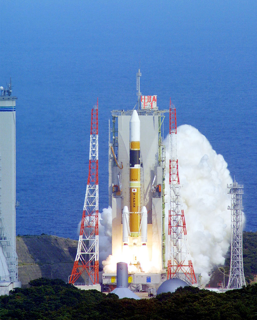 【写真】発射するH-IIAロケット1号機