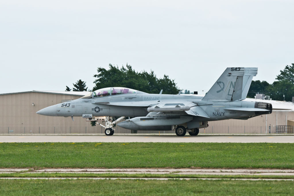 [写真]ボーイング社製EA-18G「グラウラー」（Photo by GetyyImages）
