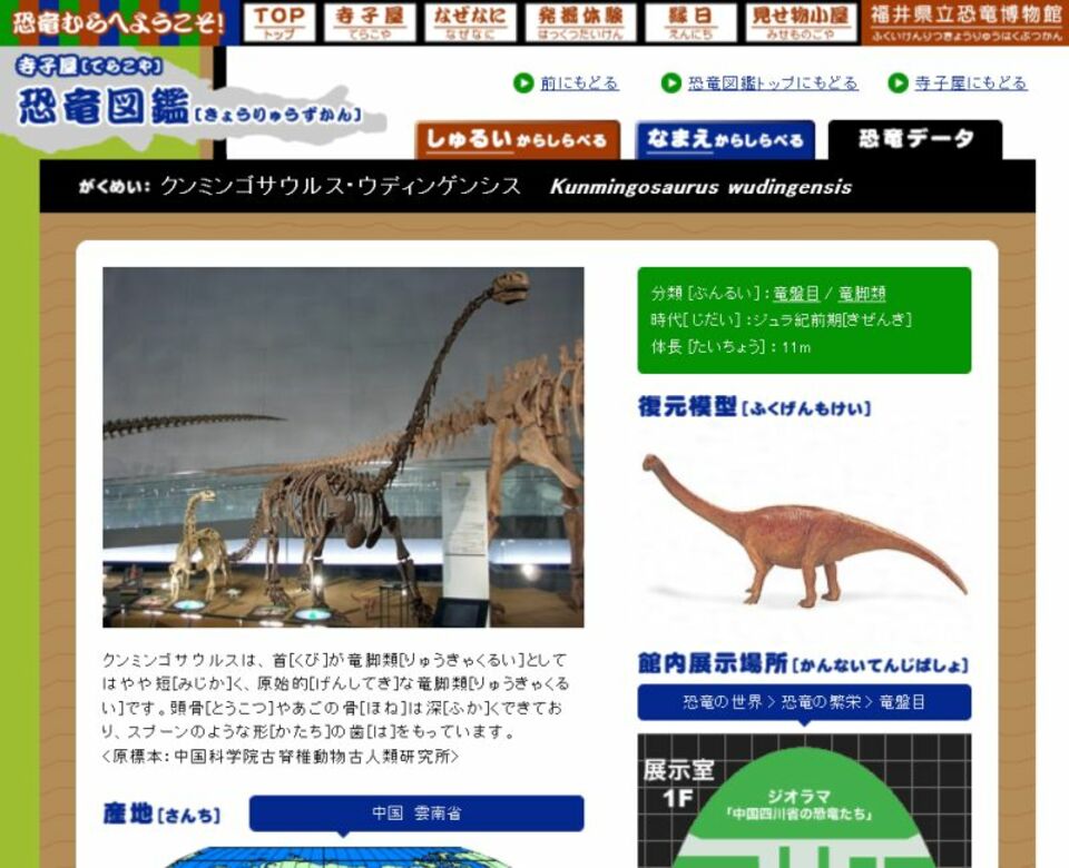 クンミンゴサウルス
