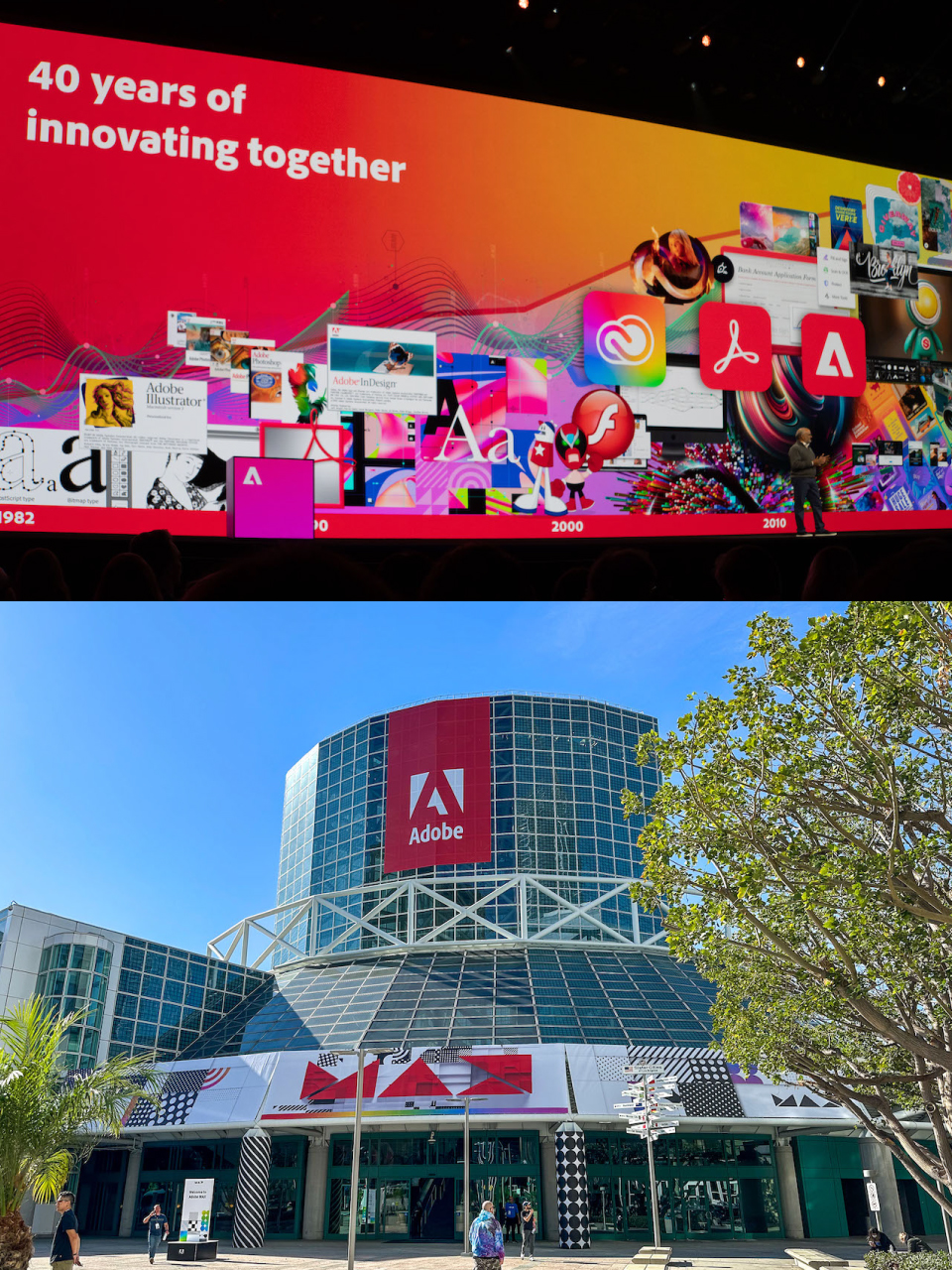 【写真】Adobe MAX・米国・ロサンゼルスで開催