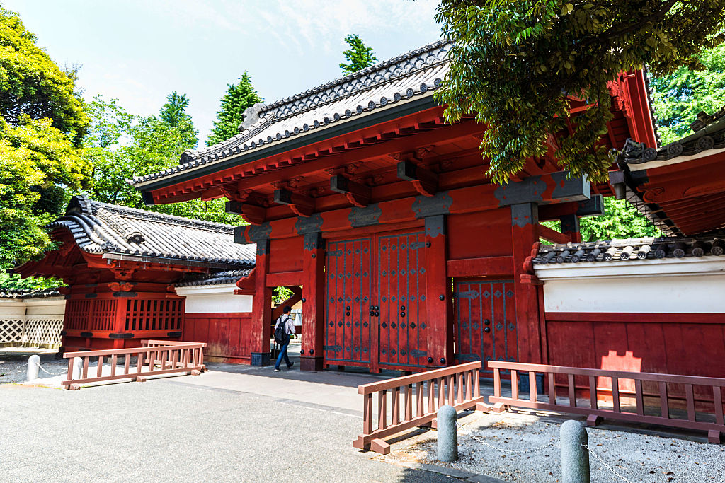 東京大学の赤門 Photo by GettyImages